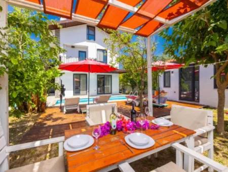 Furnished Luxury Villa With Swimming Pool In Dalyan For 6 Months Rent
