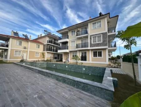 2 1 New Pool Flat For Sale In Ortaca Cumhuriyet