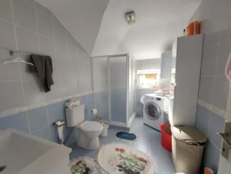 A House With 4 1 And 3 1 Swimming Pools On 645 M2 Land In Ortaca Kemaliye Is For Sale Or Exchange.