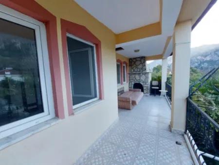 Ortaca Marmarlıda Garden 150 M2, 3 1 Upper Floor Unfurnished Flat For Rent