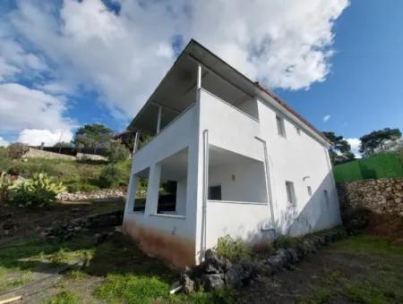 2 Detached Flats With Sea View In Gökbel, Muğla Dalyan For Rent