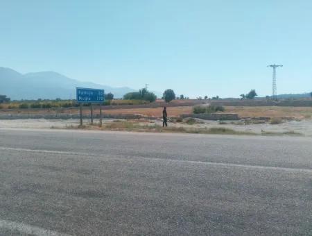 Land For Sale In Seydikemer Blowing Zero On The Main Road