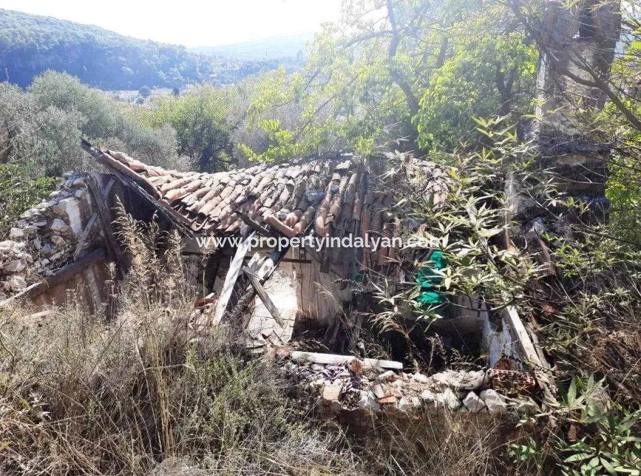 Ula Gökovada Satılık Deniz Ve Doğa Manzaralı Müstakil Köy Evi