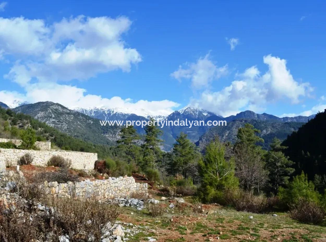 Fethiye Üzümlü Kızılbelde Satılık İmarlı Arsa