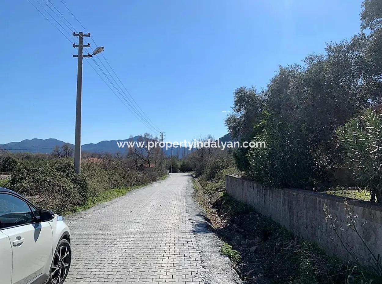 Köyceğiz Çandırda Satılık Göl Manzaralı İmarlı Arsa