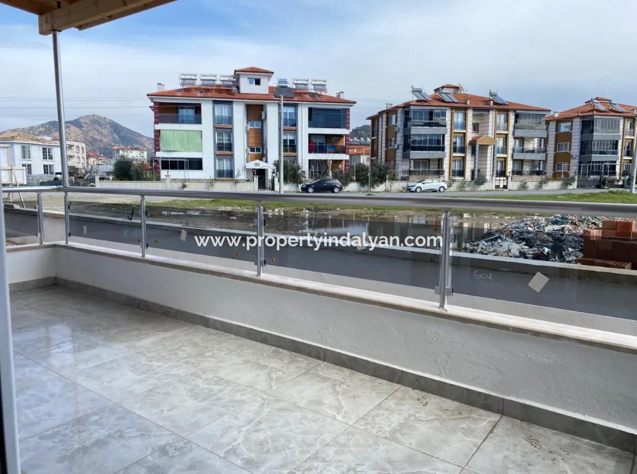 Ortaca Karaburunda 90 M2 2+1 Sıfır Giriş Kat Daire
