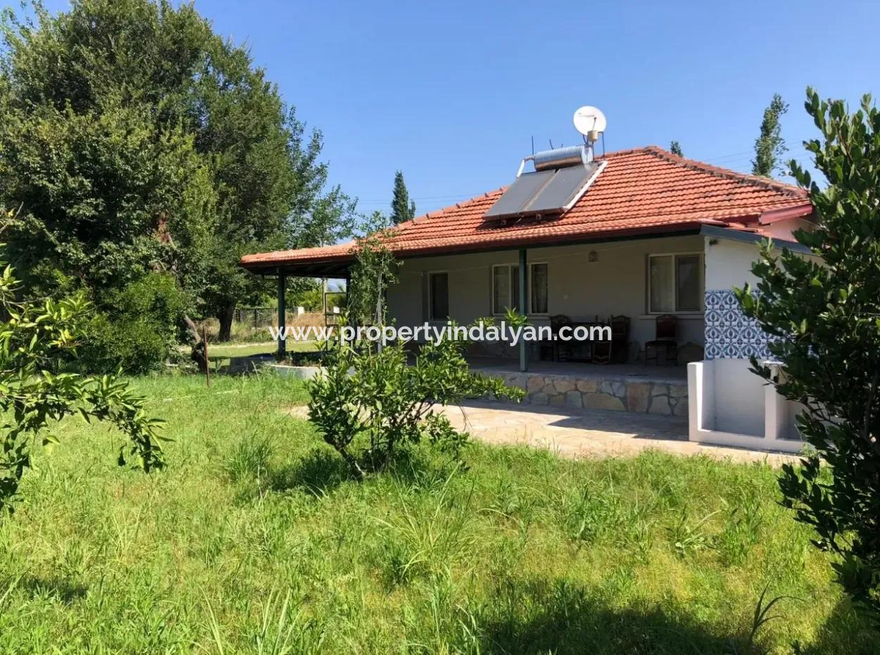Muğla Dalyan Da Satılık Müstakil Ev, 120 M2