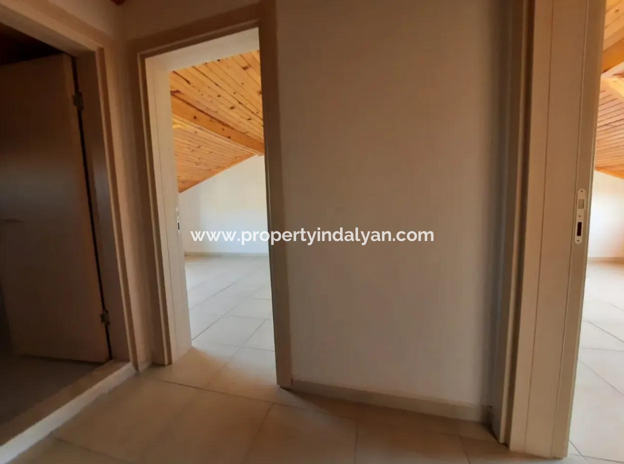Muğla Ortaca Dalyan Merkezde Kiralık 3+1 Çatı Dubleks