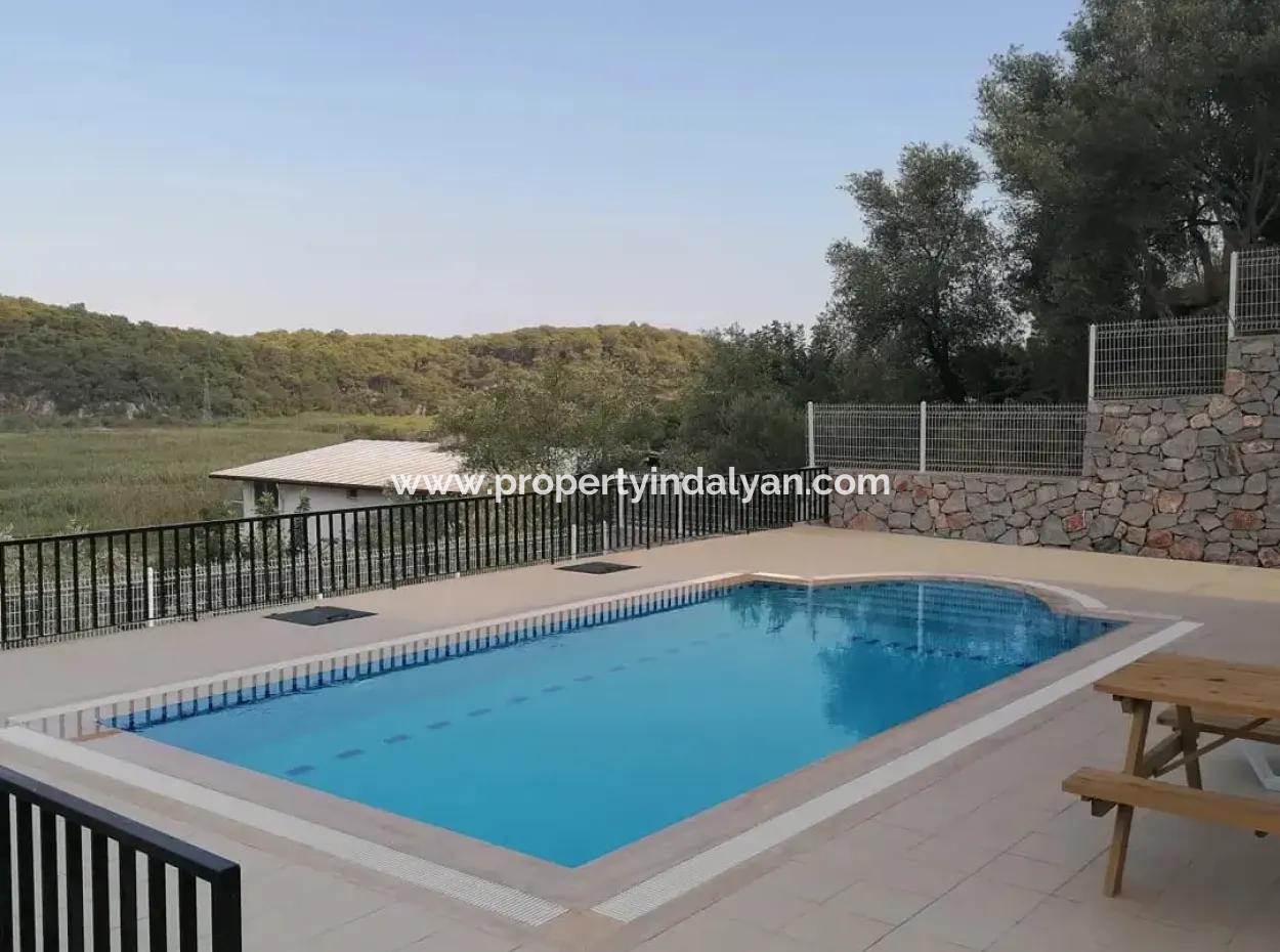 Ortaca Sarıgerme De 150 M2 3+1 Günlük Kiralık Villa