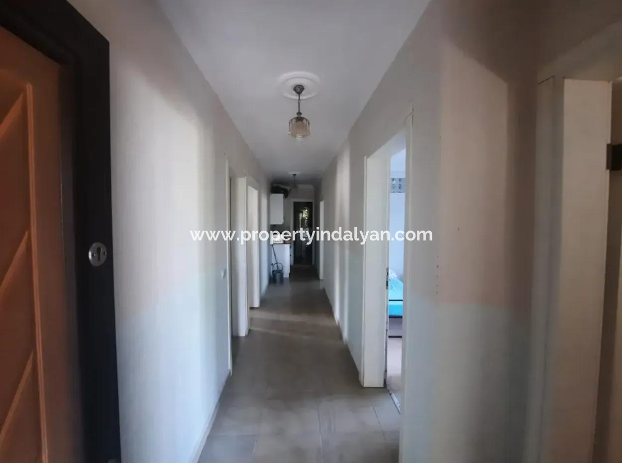 Ortaca Okçular Da 1 350 M2 Arazide 500  M2 Kullanım Alanı Olan  Yüzme Havuzu Apart Otel Satılık