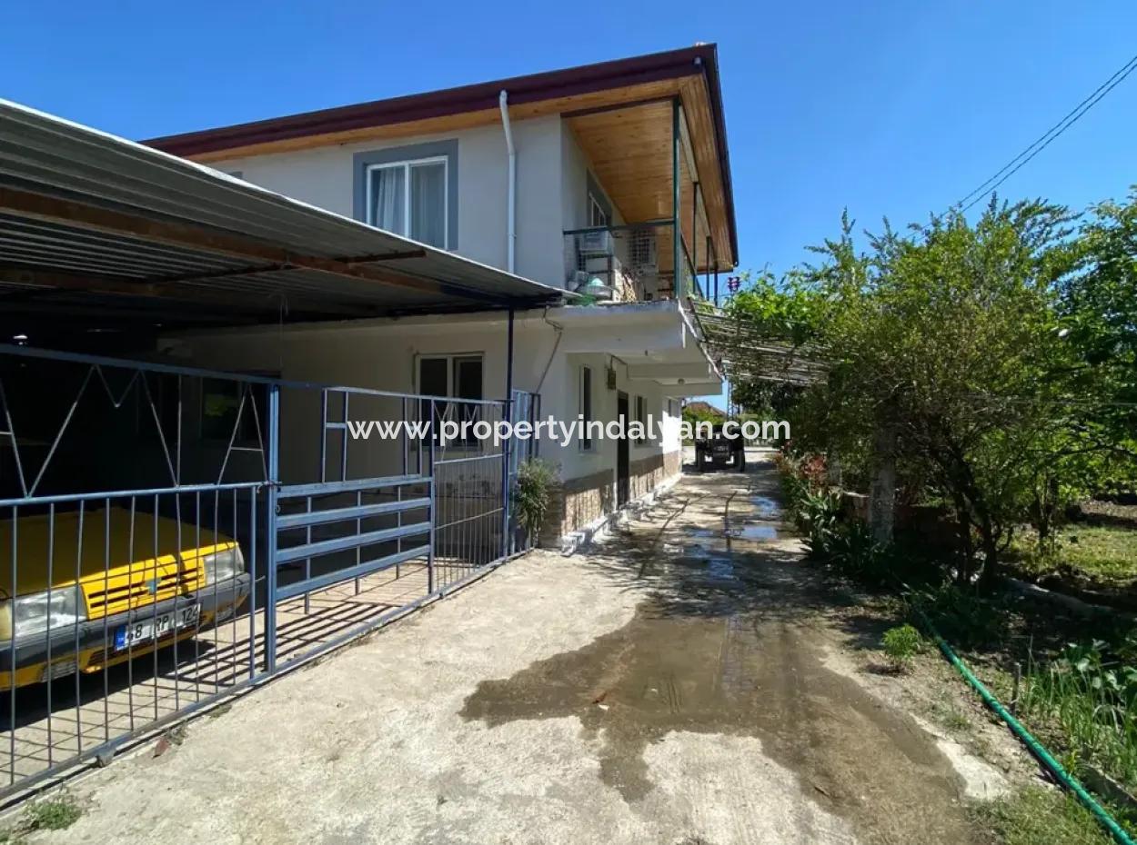 Muğla Ortaca Fevziye Mahallesinde Kiralık 2+1 Köy Evi