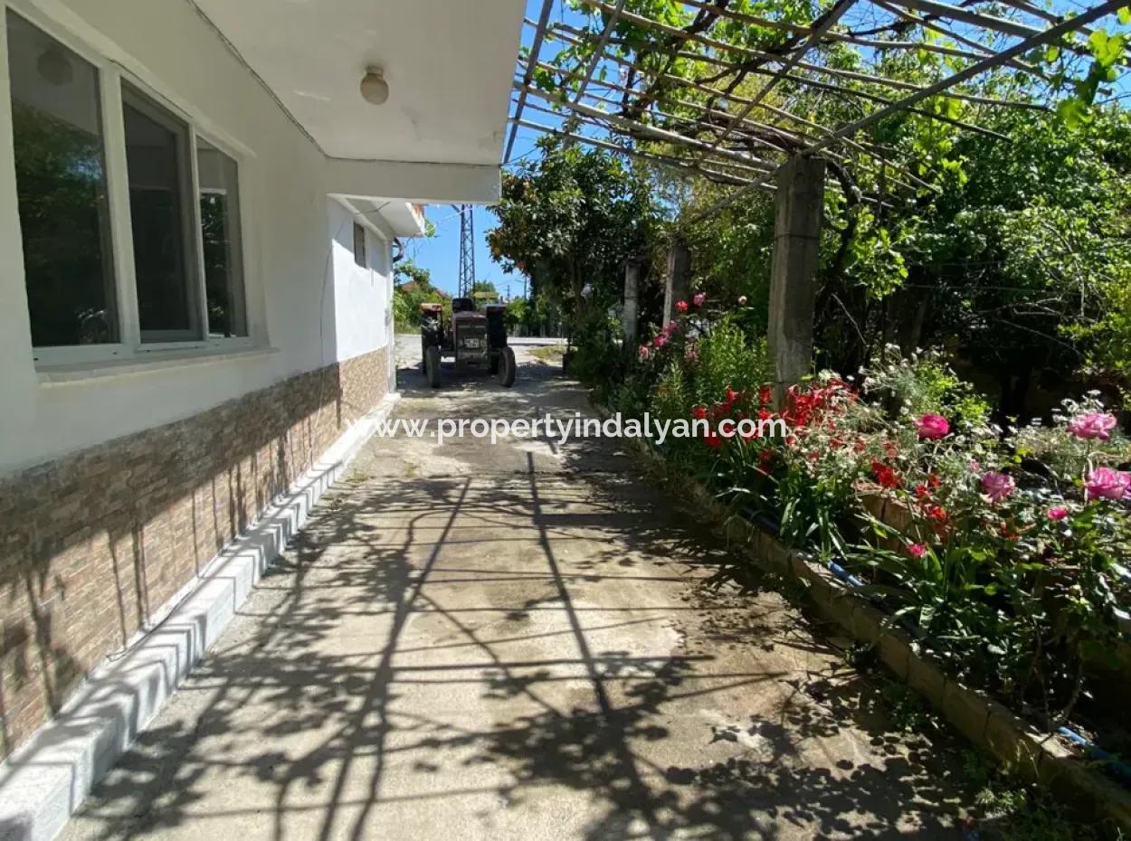 Muğla Ortaca Fevziye Mahallesinde Kiralık 2+1 Köy Evi