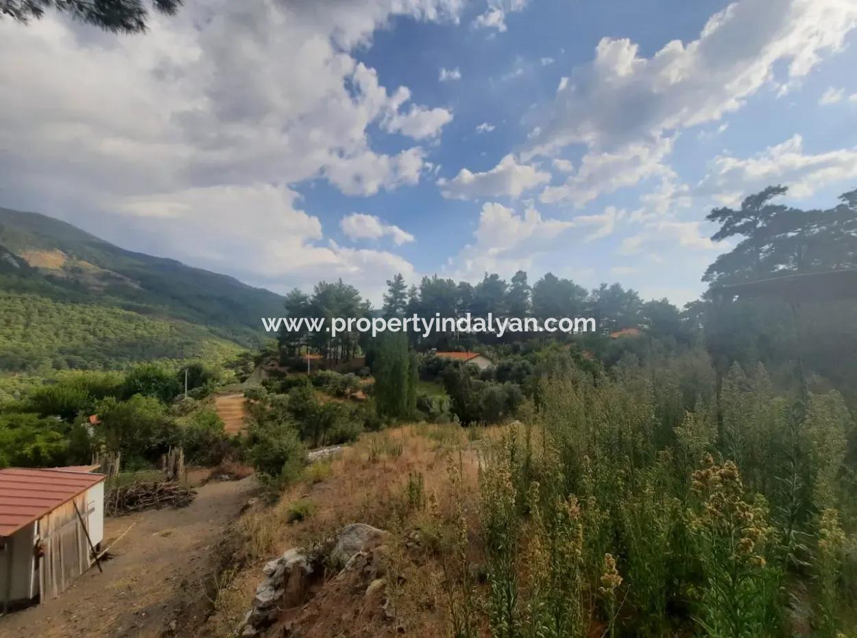 Köyceğiz Ağla Yaylada 550M2 Projesi Hazır, İmarlı Kelepir Arsa Satılık