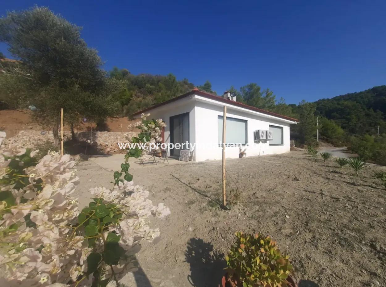 Muğla Gökbelde 1700 M2 Müstakil Arazide 2 Adet 1+1 Apart Daire Satılık