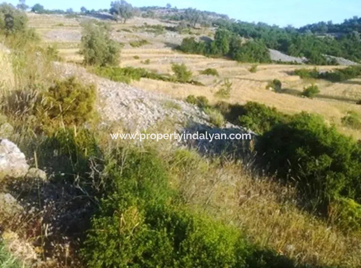 Seydikemer Boğaziçinde Satılık Deniz Manzaralı Arazi