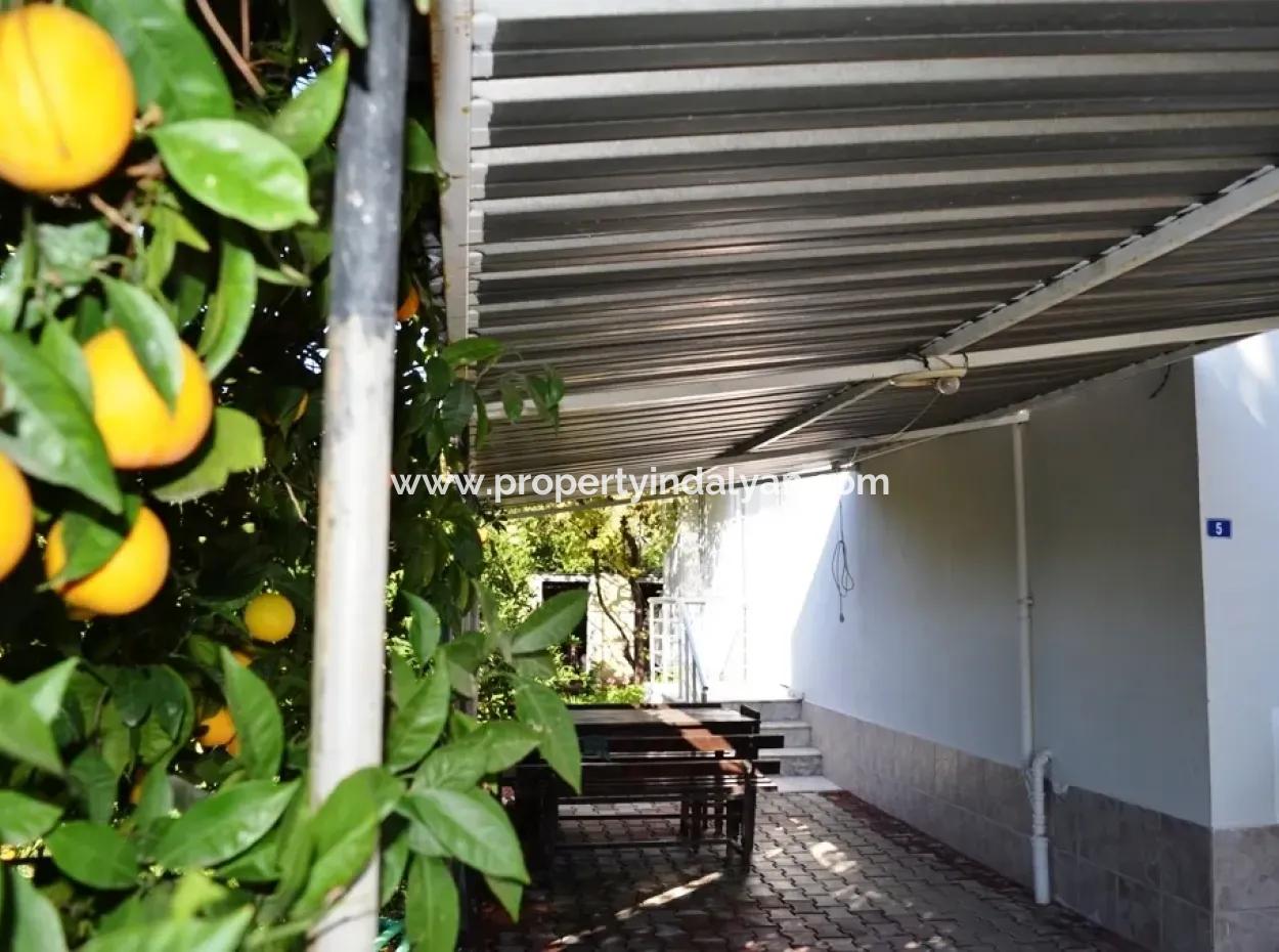 Ortaca Da Kiralık Eşyalı Bahçeli Daire