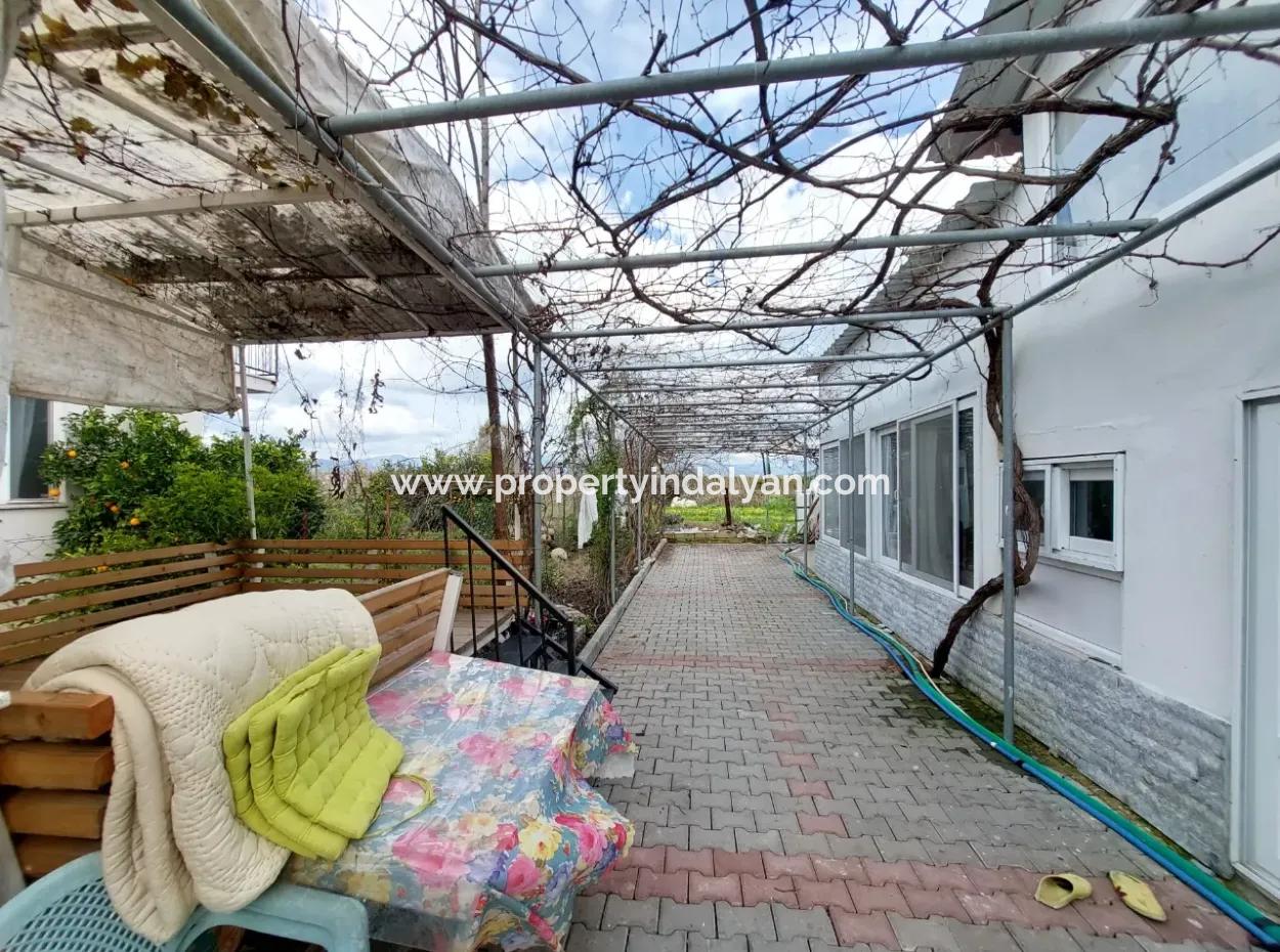 Ortaca Eskiköyde 90 M2, 2+1  Eşyalı Daire Kiralık