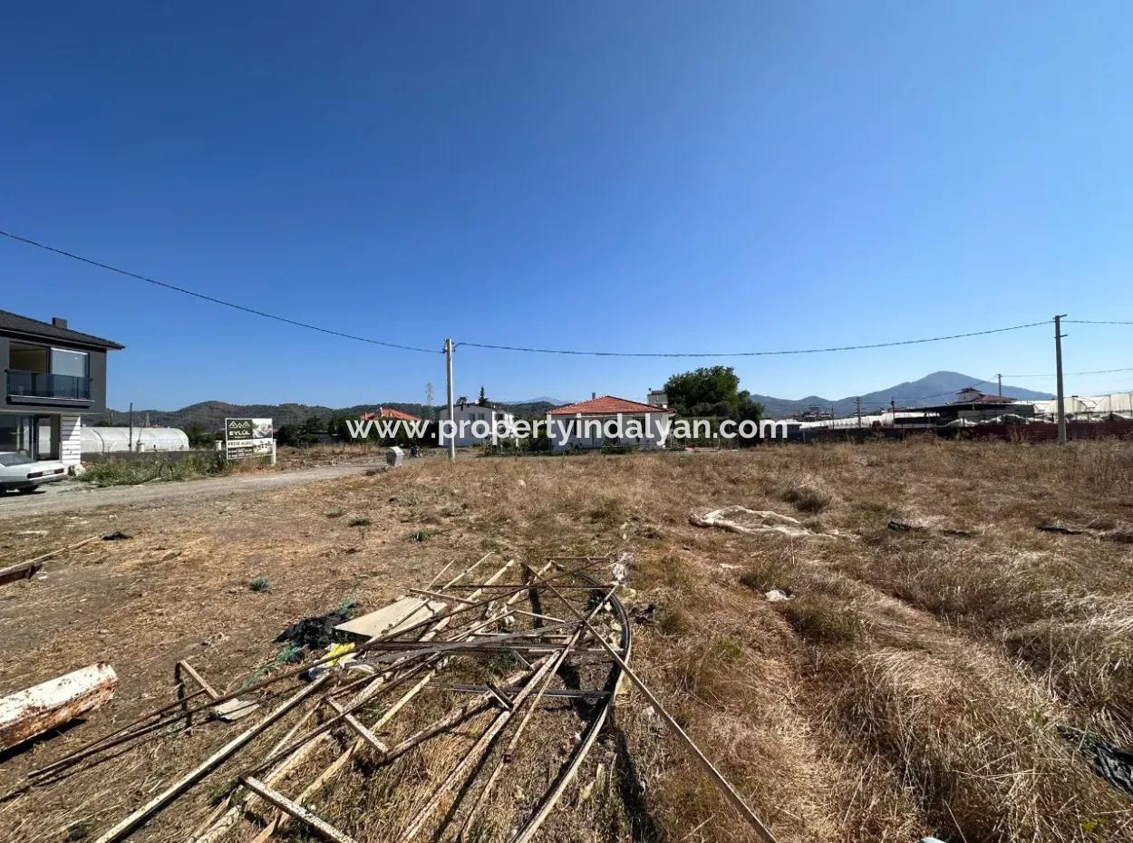 Ortaca Karaburunda 515 M2 Köşe İmarlı Arsa Acil Satılık Veya Takas