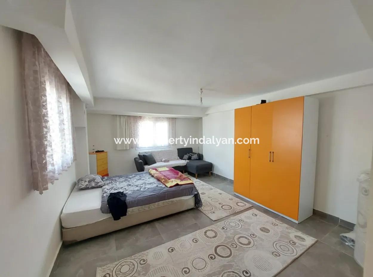 Muğla Okçularda Eşyalı, Bahçeli 1+1 Kiralık