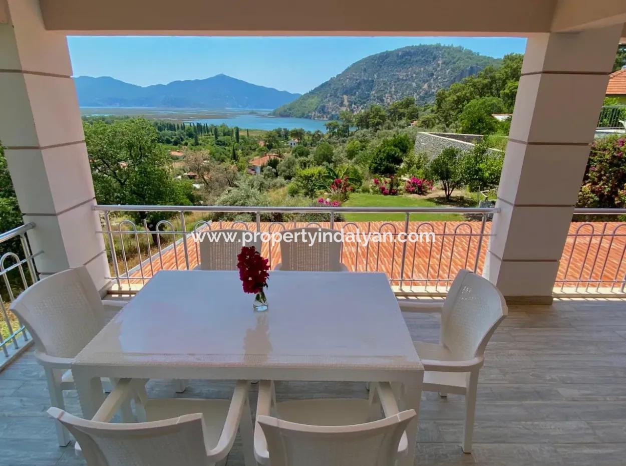 Köyceğiz Çandır Mah 2+1 Eşyalı Geniş Daire Yıllık Kiralık