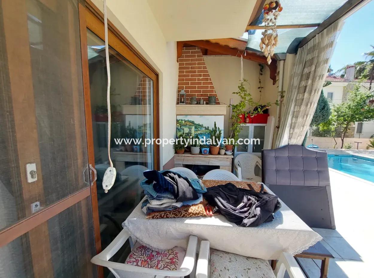 Muğla Dalyan’da Ortak Havuzlu 2+1 Giriş Kat Daireler Satılık