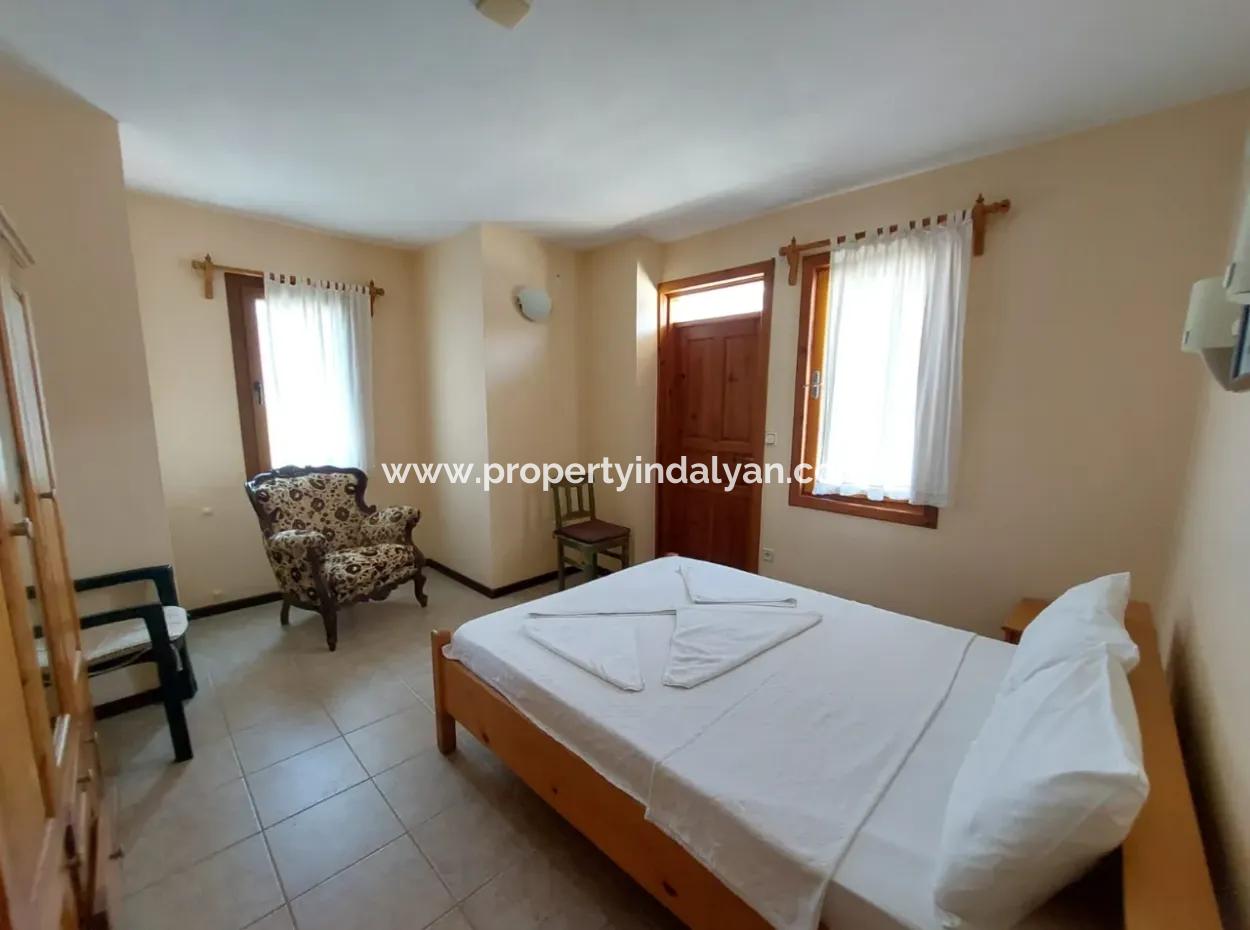 Muğla Dalyanda Yüzme Havuzlu 2+1 Eşyalı Daire Kiralık