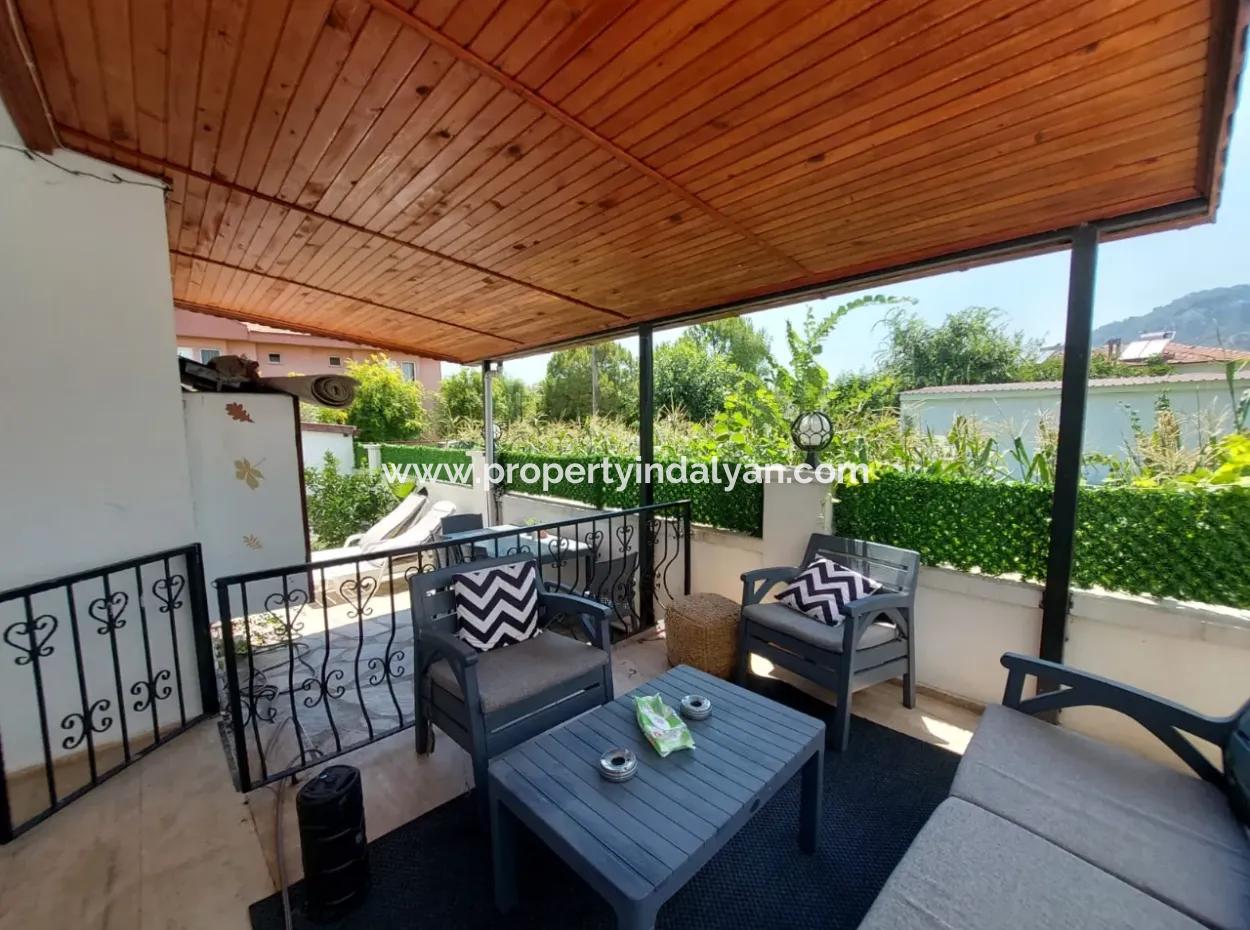 Muğla Ortaca Dalyan Merkezde 3+1 Yüzme Havuzlu Dubleks Satılık