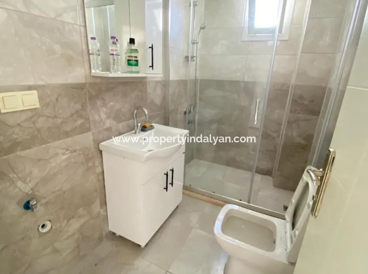 Muğla Ortacada Satılık 1+1 Geniş Balkonlu Giriş Kat Daire.