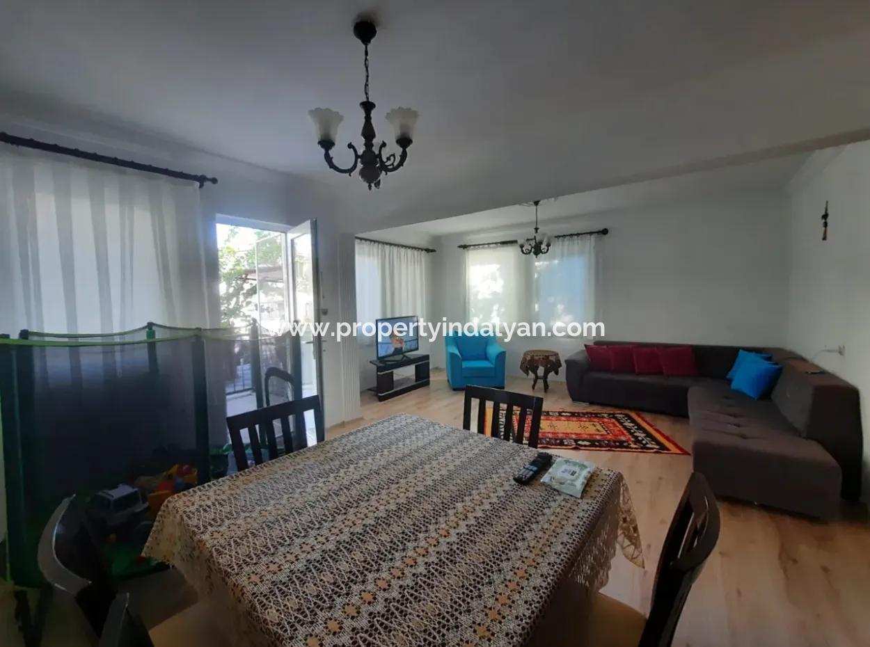 Muğla Dalyan Da 2+1 Eşyalı Müstakil 2 Daireden Giriş Kat Kiralık