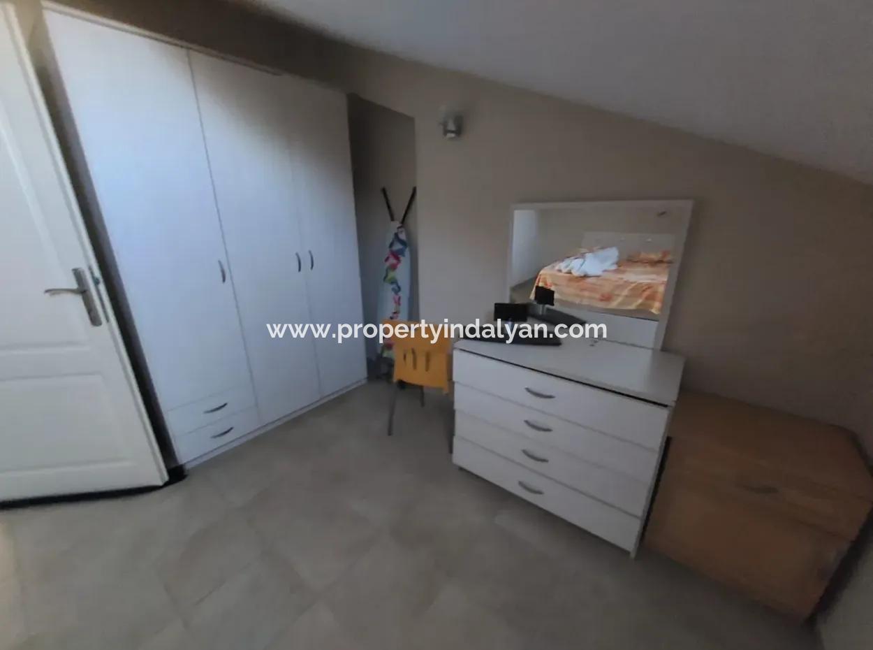 Muğla Dalyanda 2+1, Yüzme Havuzlu Çatı Dubleks Eşyalı Veya Eşyasız Kiralık