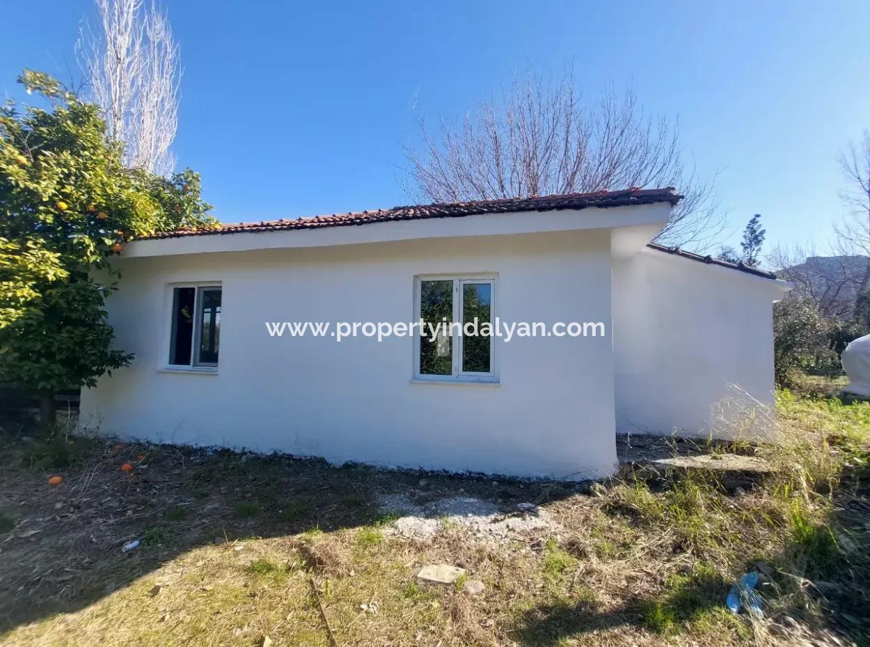 Ortaca Okçularda  75 M2 1+1 Müstakil Eşyasız Ev Kiralık