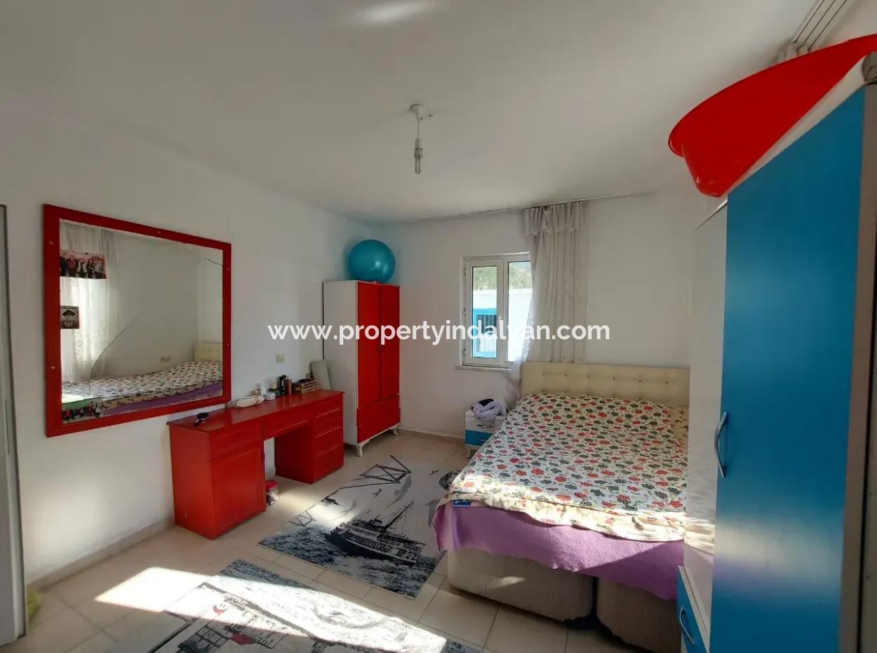 Ortaca Okçularda 700M2 Arazide, 100 M2 2+1 Müstakil Eşyasız Ev Kiralık