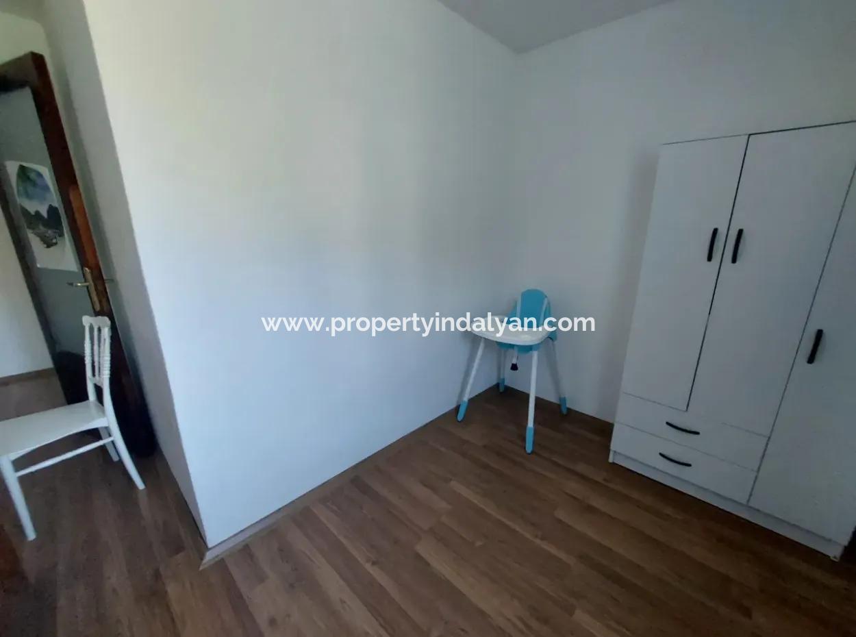 Ortaca Okçularda 400 M2 Arazide, 100 M2 2+1 Müstakil Eşyalı Yüzme Havuzlu Ev Kiralık