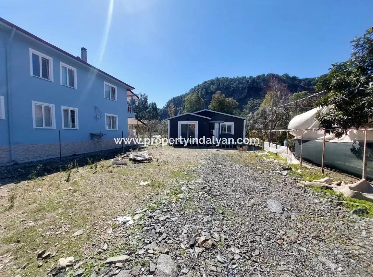 Ortaca Okçularda Anayola Sıfır 740 M2 Arsada 2+1 Tiny House Satılık Veya Takas