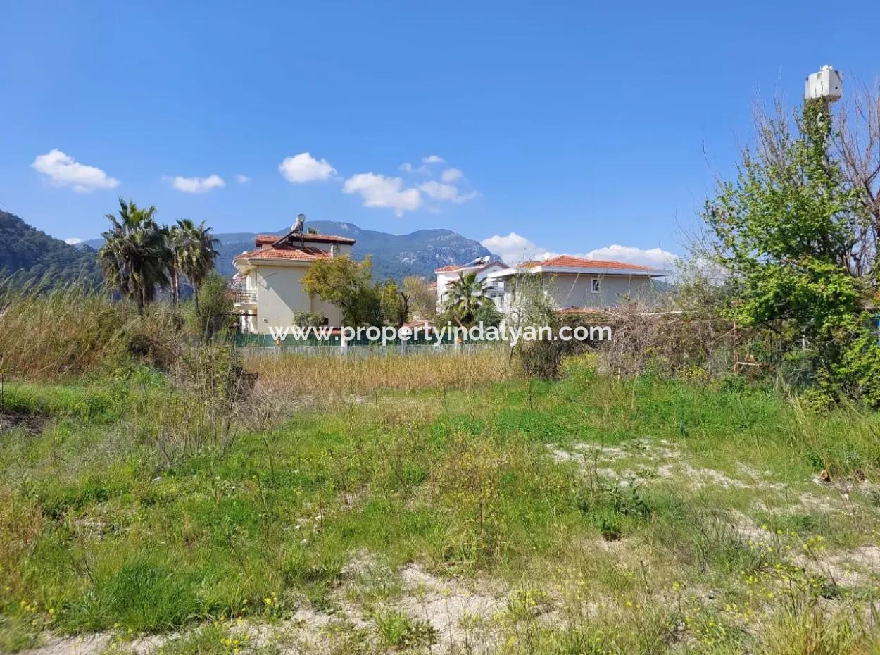 Dalyan Gülpınarda İşlek Caddede 1000 M2 Ticari İmarlı Arsalar Yap İşlet Devret Şeklinde Verilecektir