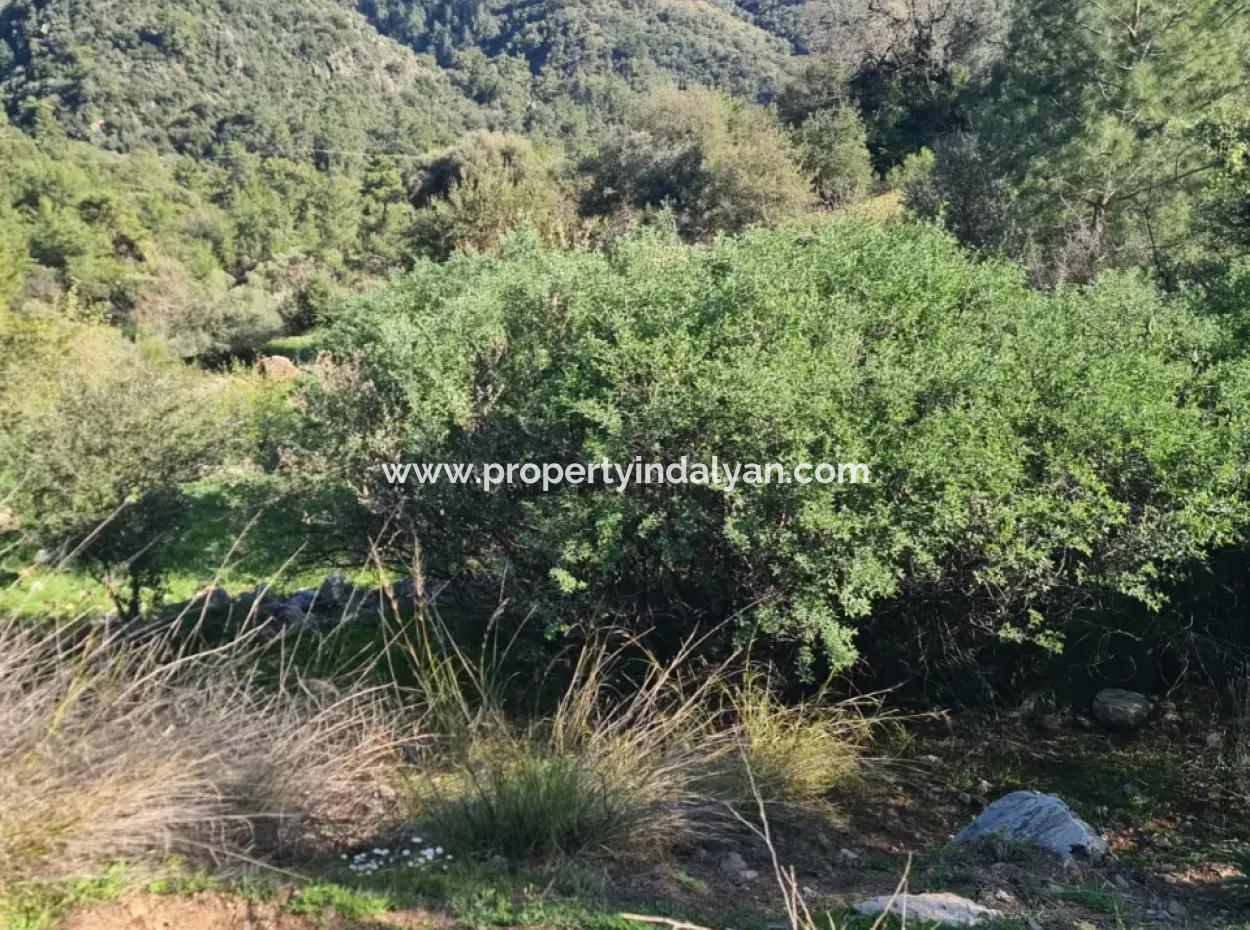 Muğla Fethiye İnlice Mahallesi Kertmeç Mevkiinde, Kısmen Deniz Manzaralı 15.000 M² Müstakil Tapulu Arazi Satılıktır.