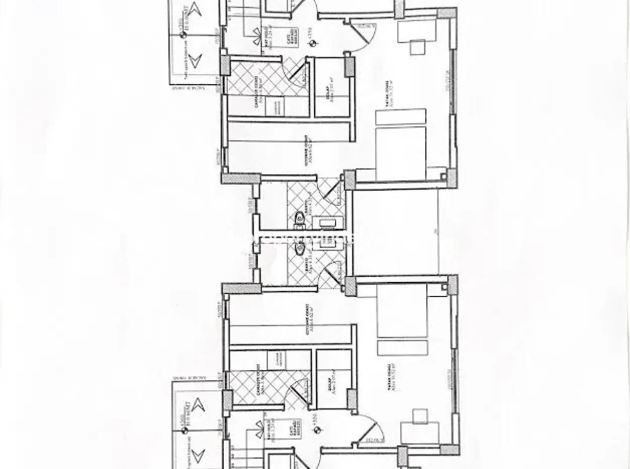 Ortaca Cumhuriyetde 508 M2  İmarlı Arsa Ve Müstakil Ev Satılık