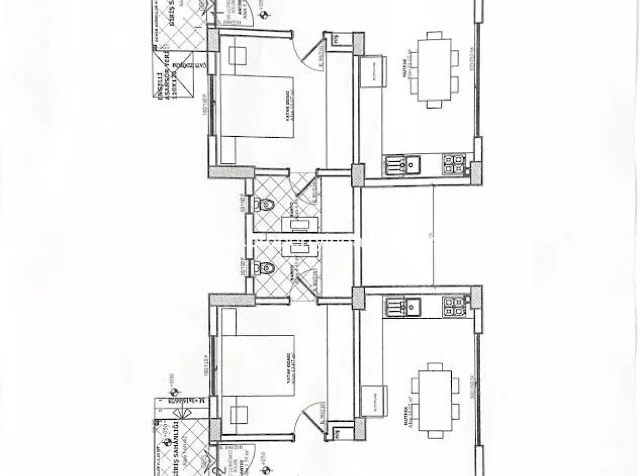 Ortaca Cumhuriyetde 508 M2  İmarlı Arsa Ve Müstakil Ev Satılık