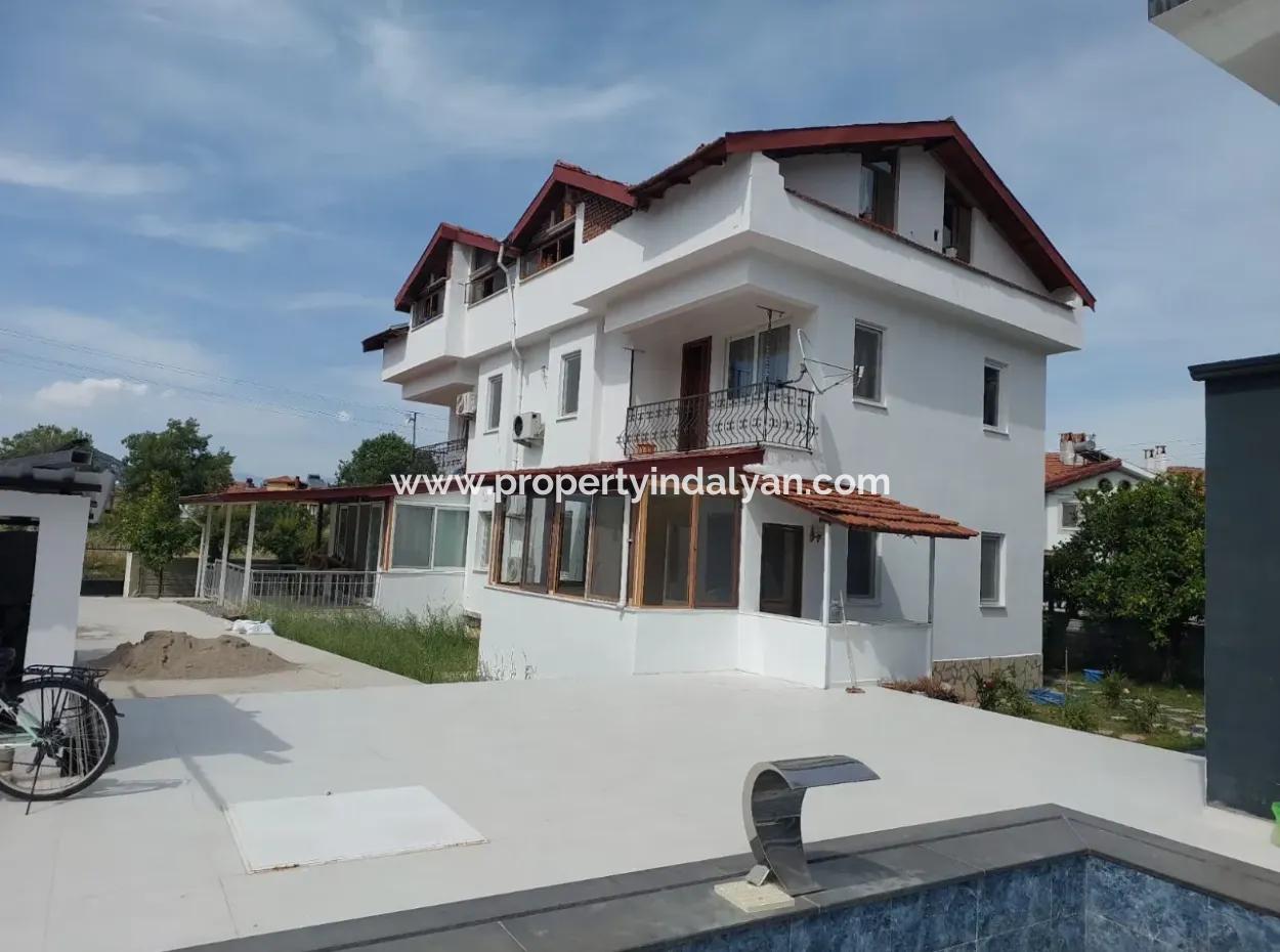 Muğla Dalyanda, Yüzme Havuzlu Eşyalı 110 M2 2+1 Daire Kiralık