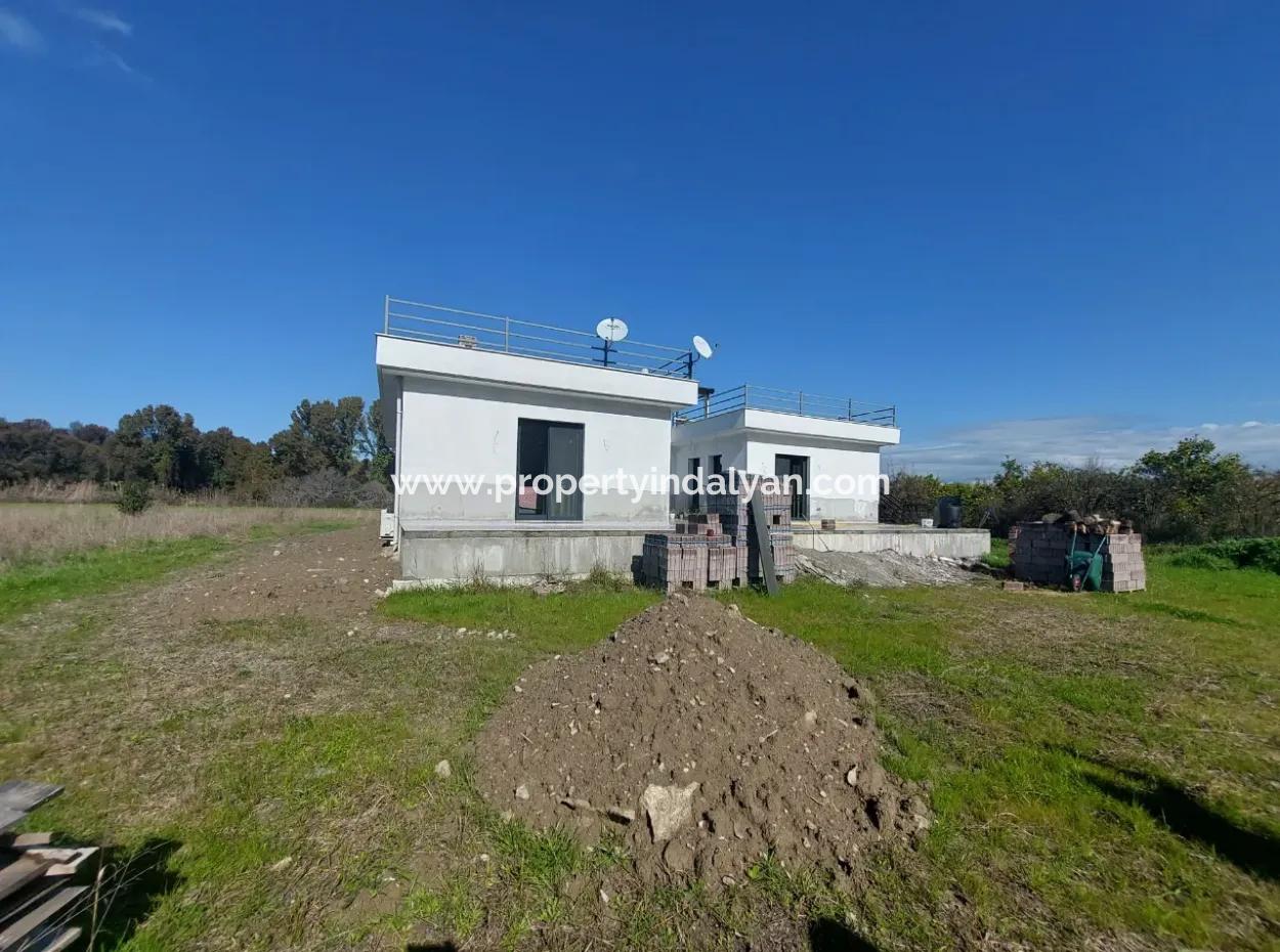 Ortaca Okçular Dağ Ve Doğa Manzaralı  2.000 M2 Arsada, 4+1 200 M2 Müstakil Ev Satılık