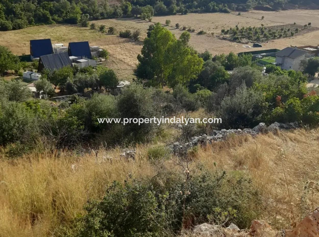 Antalya Kaş Kalkan İslamlarda Satılık 12 300 M2 Yatırıma Uygun Arazi
