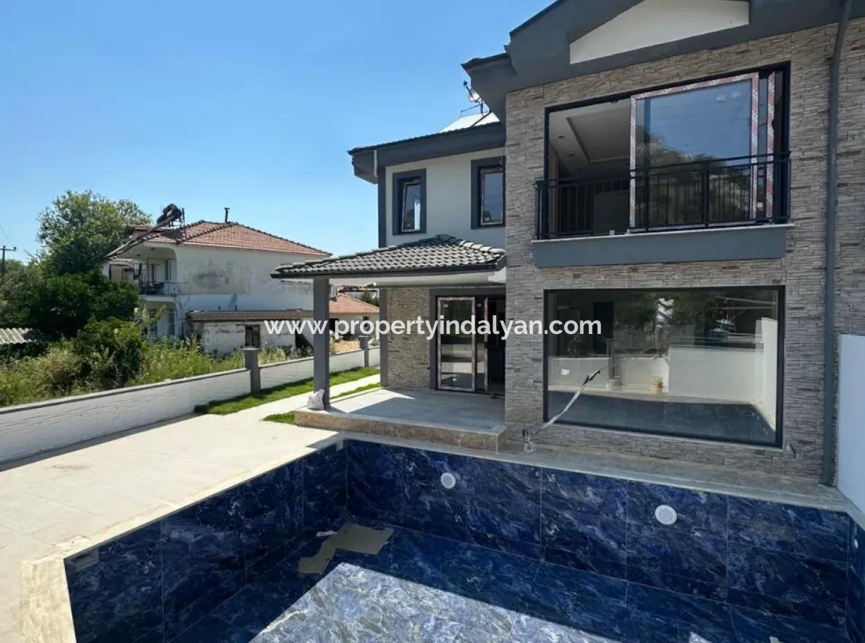 Dalyan Da 4+1 Sıfır Müstakil Villa Satılık