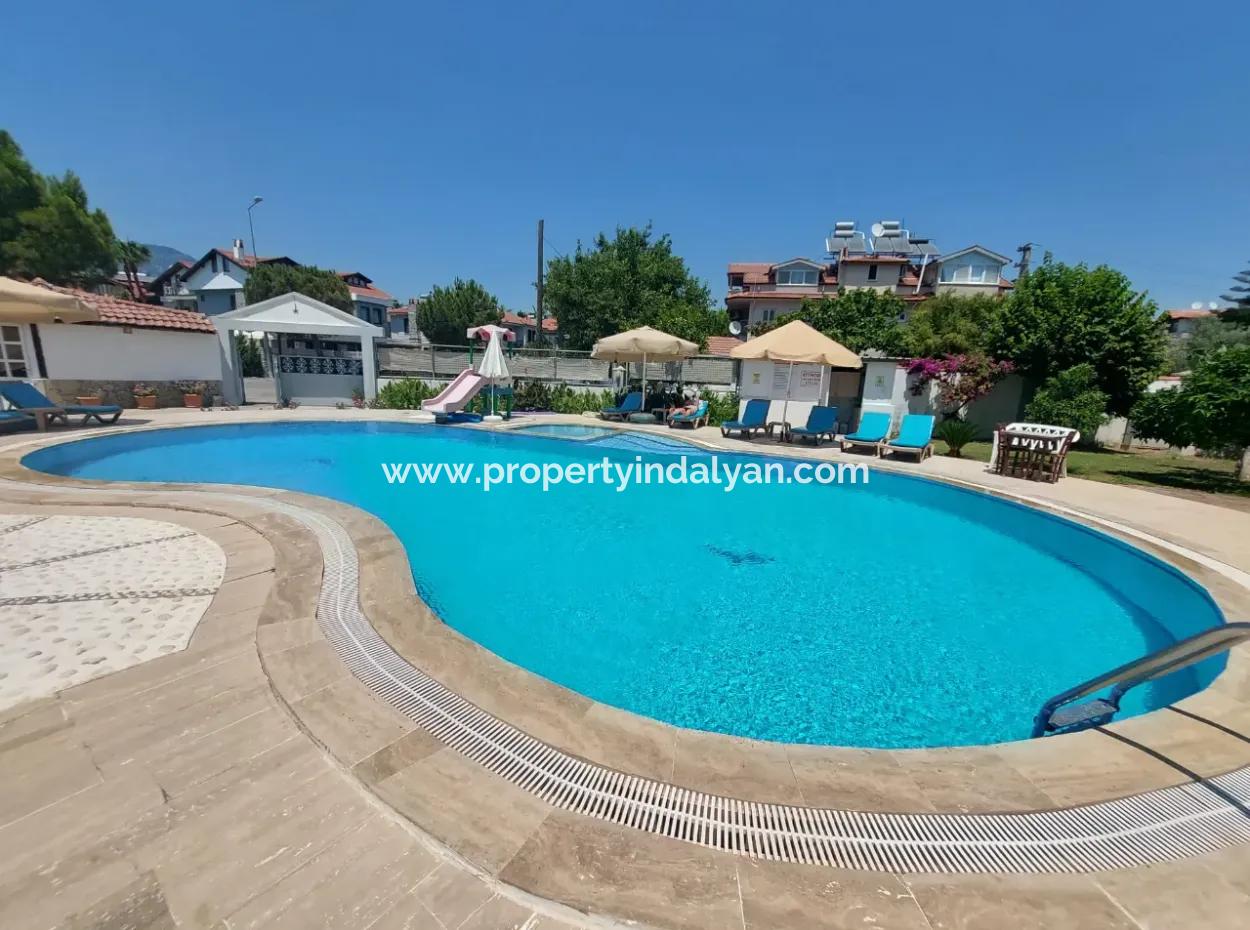 Muğla / Ortaca / Dalyan – Yüzme Havuzlu 2+1 Daireler Satılık