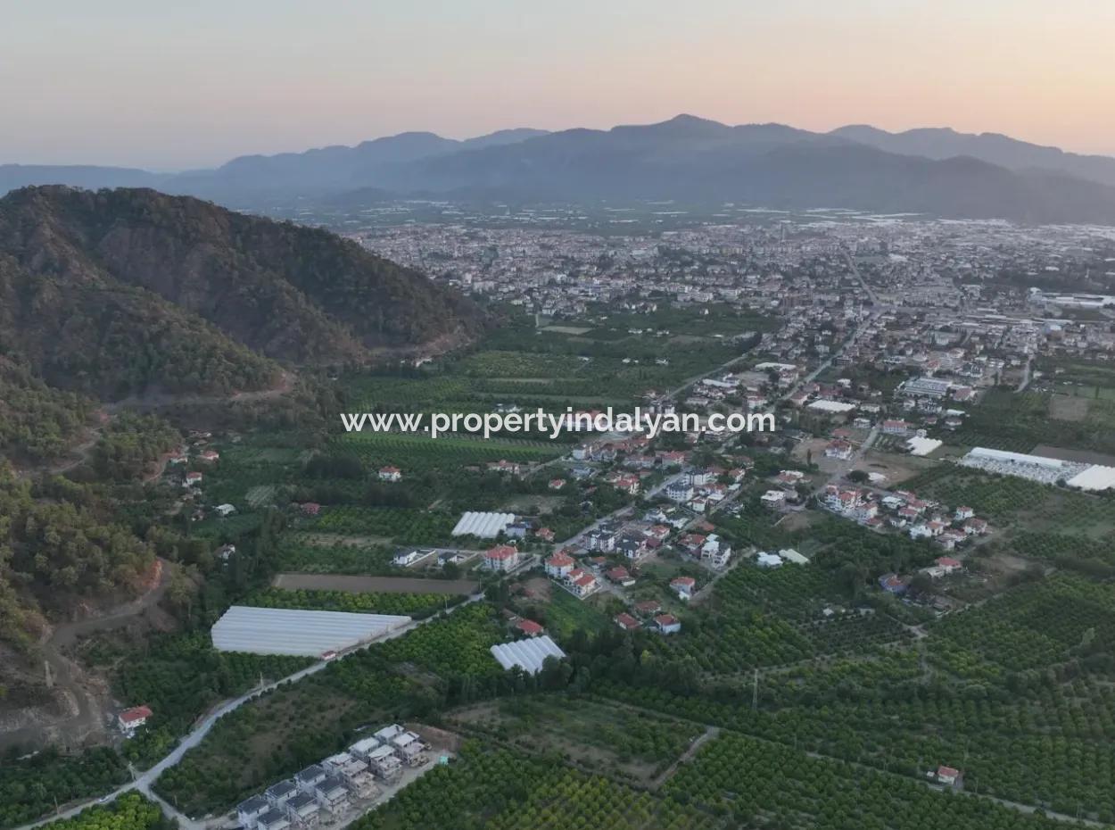 Ortaca Çaylı’da 150 M² İnşaat Hakkı Olan Müstakil 5.000 M² Limon Bahçesi Satılık Veya Takas