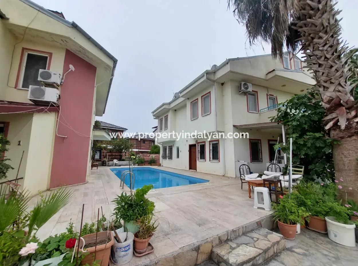 Mugla Dalyan Yüzme Havuzlu Sitede 2+1 Çatı Dubleks Satılık
