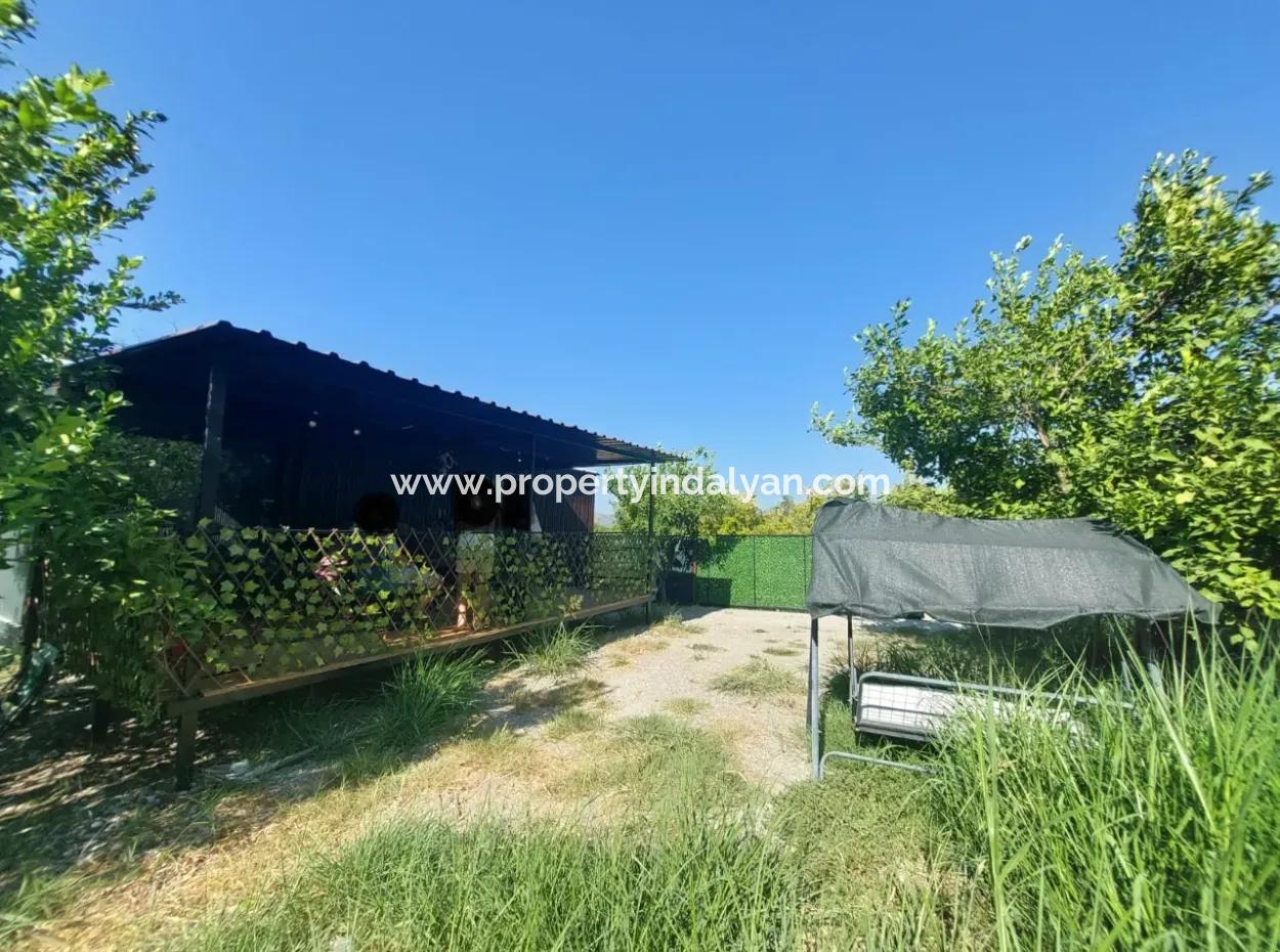 Ortaca Okçular’da 21 M² Eşyalı 1+1 Konteyner Ev – Yıllık Kiralık