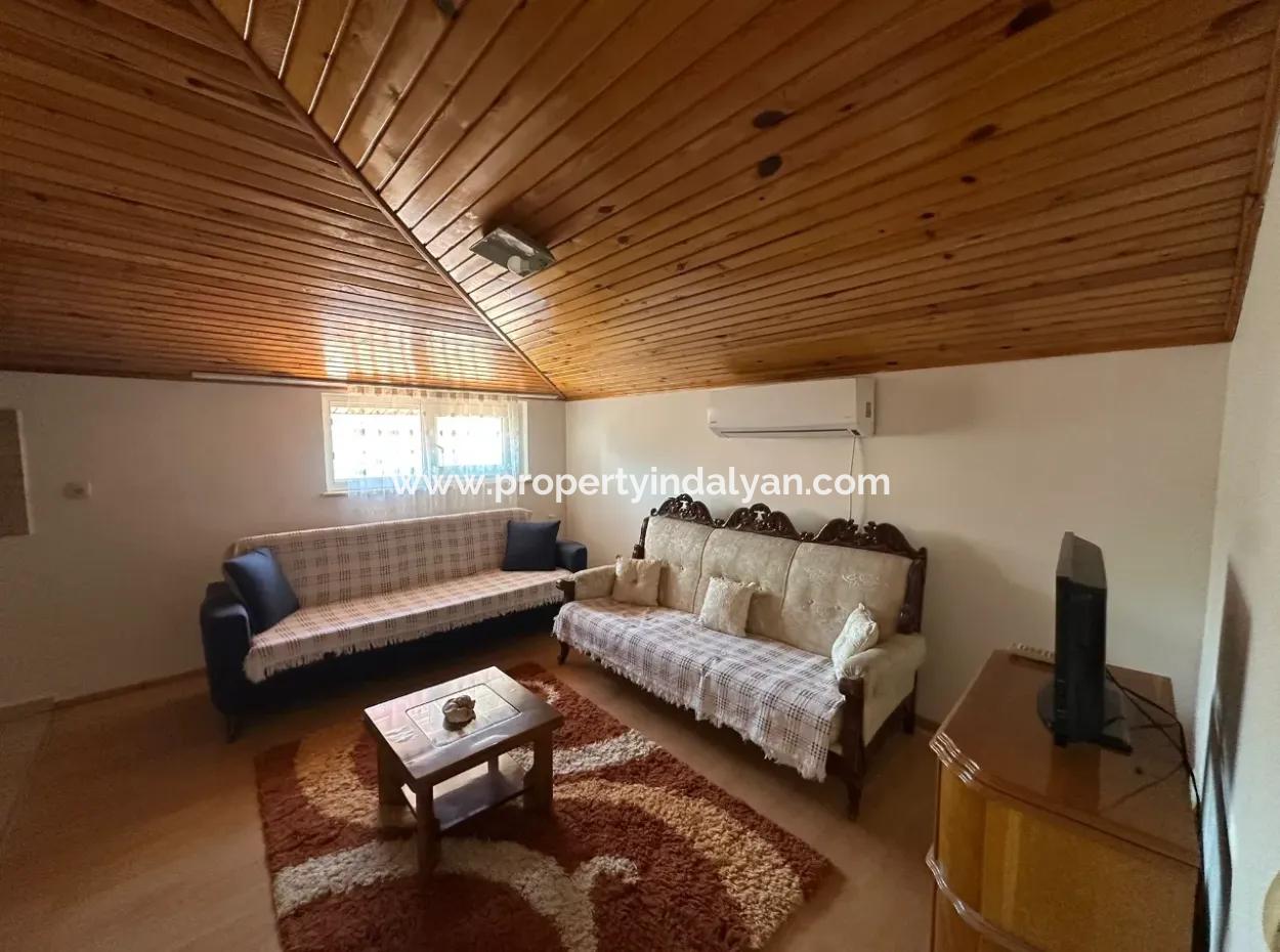 Ortaca Cumhuriyet De 1+1 Çatı Katı Daire Kiralık