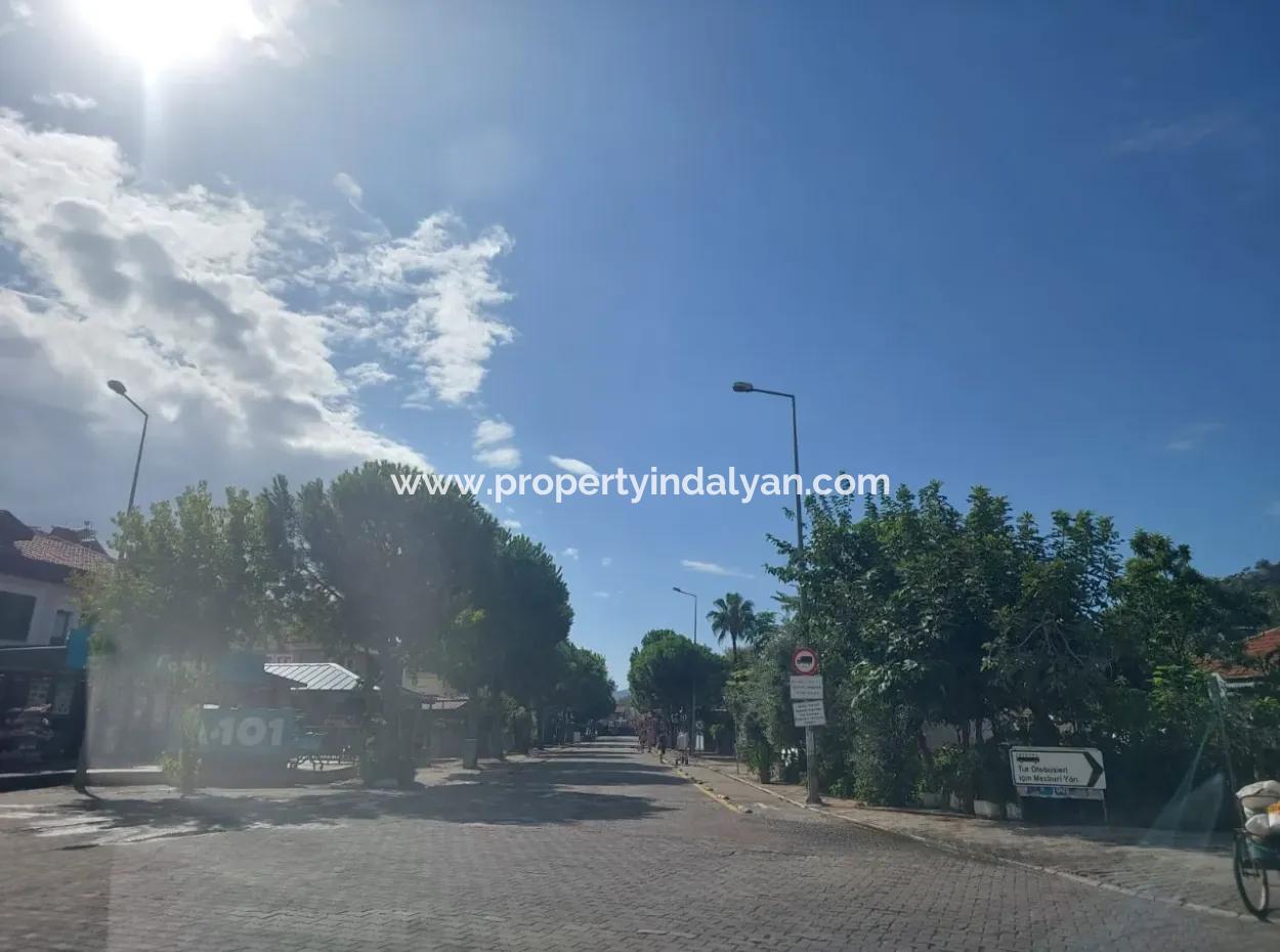 Dalyan Gülpınarda İşlek Caddede 1000 M2 Ticari İmarlı Arsalar Yap İşlet Devret Şeklinde Verilecektir