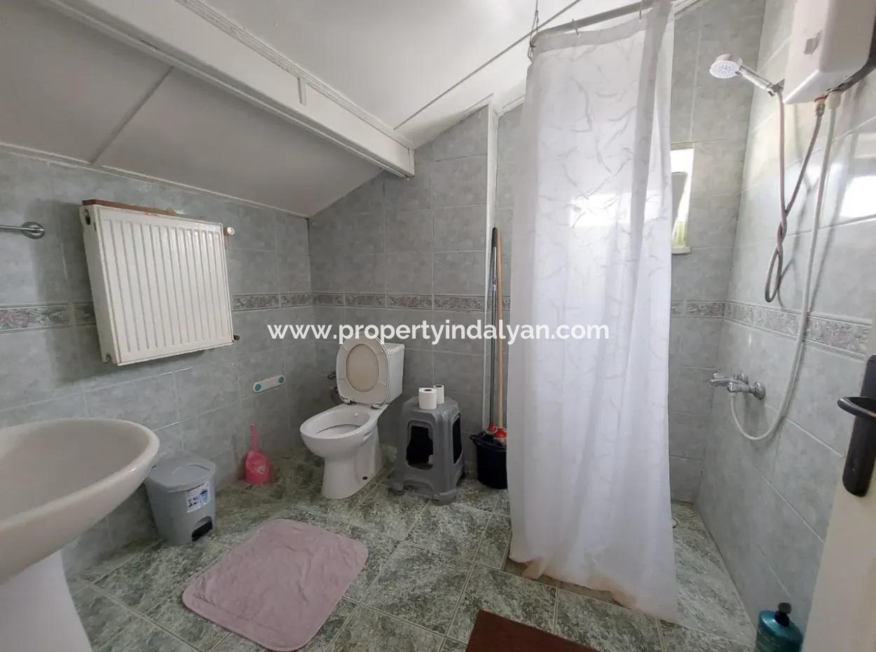 Muğla Dalyan Merkezde Eşyalı 2+1, 70M2,  Çatı Katı Daire Kiralık