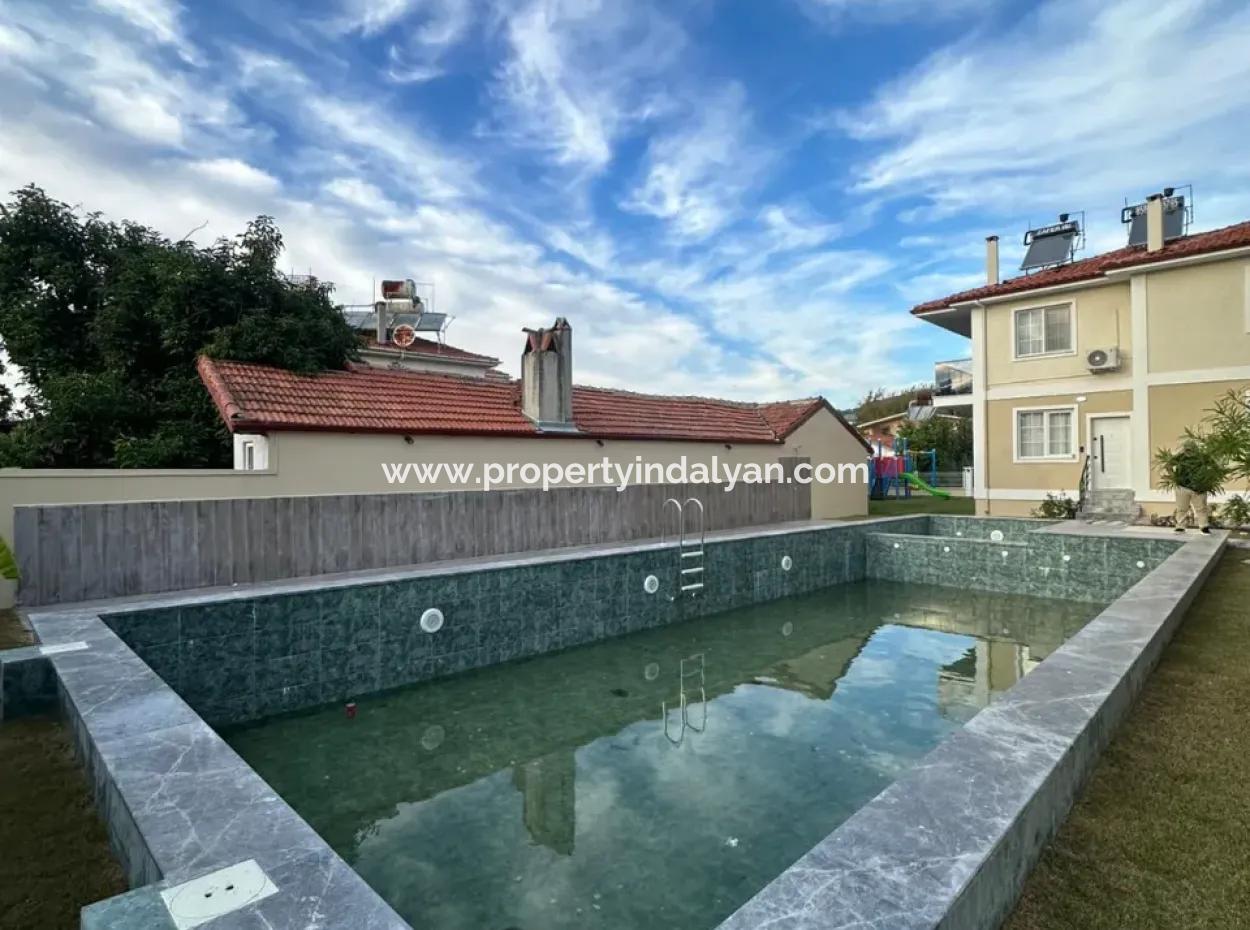 Ortaca Cumhuriyet De 2+1 Sıfır Havuzlu Daire Satılık